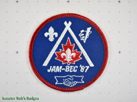 Click to enlarge 1987 - 5th Quebec Jamboree